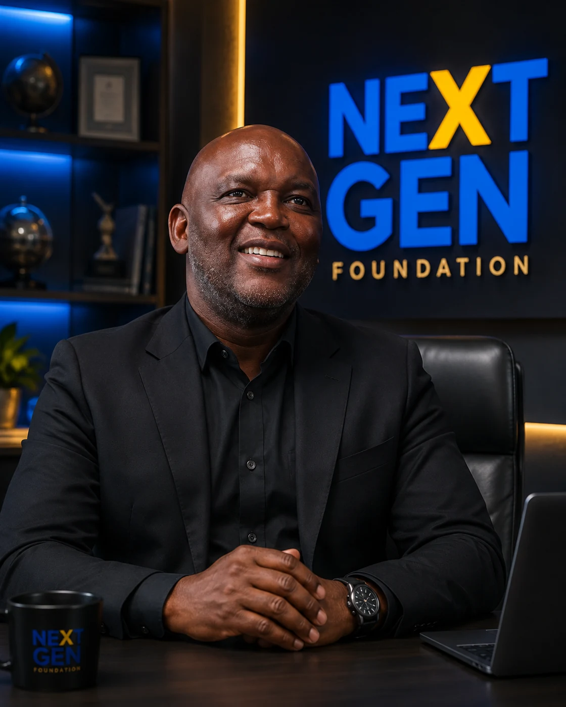 Pitso Mosimane NEXTGEN advisor portrait